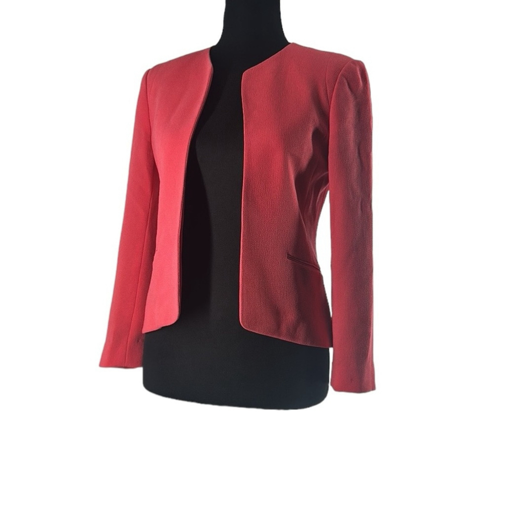 Aritzia Wilfred blazer Exquis Crepe Open Front Blazer Jacket pink Size 2